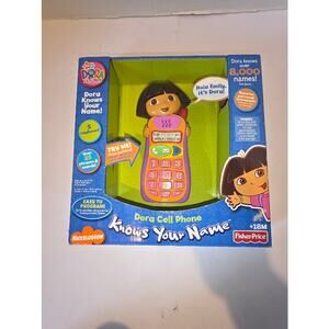 DORA THE EXPLORER CELL PHONE KNOWS YOUR NAME NEW Y2K